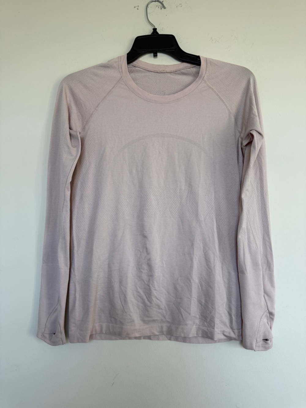 lululemon athletica Pale Mauve Long Sleeve Crew